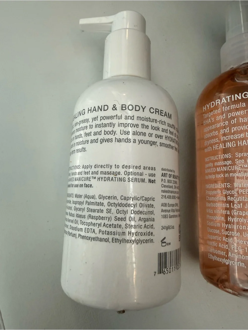 Naked Manicure Hydrating Hand & Body Set -